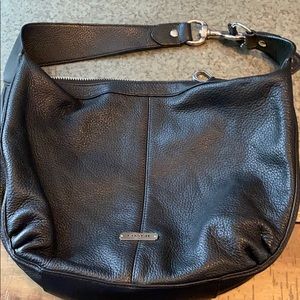 Coach black hobo bag